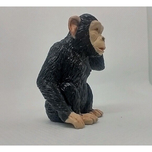 Yowie Chimp Chimpanzee Animal Mini Figure Figurine Collectible Toy EUC - Picture 2 of 13